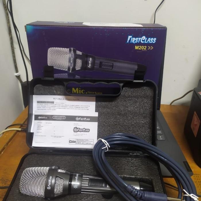 MICROPHONE KABEL FIRSTCLASS M202 DYNAMIC MIC