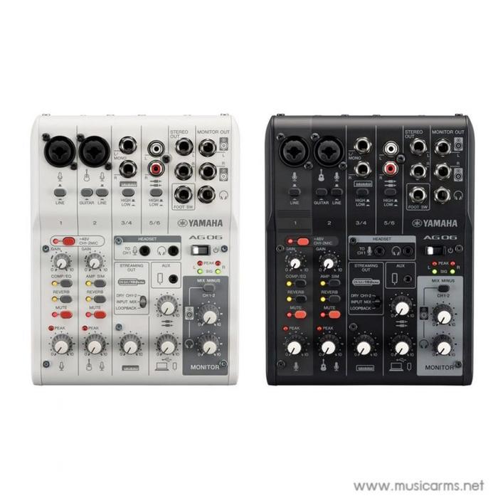 Tntgmusic- Yamaha Ag06 Mk2 Mk Ii Ag06Mk2 Ag06Mkii 6-Channel Live Streaming Loopback Mixer/Usb