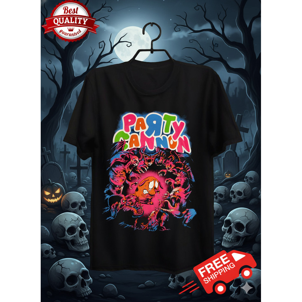 New Party Cannon Slam LS Band Music T-shirt All Size S to 5XL 2F1215