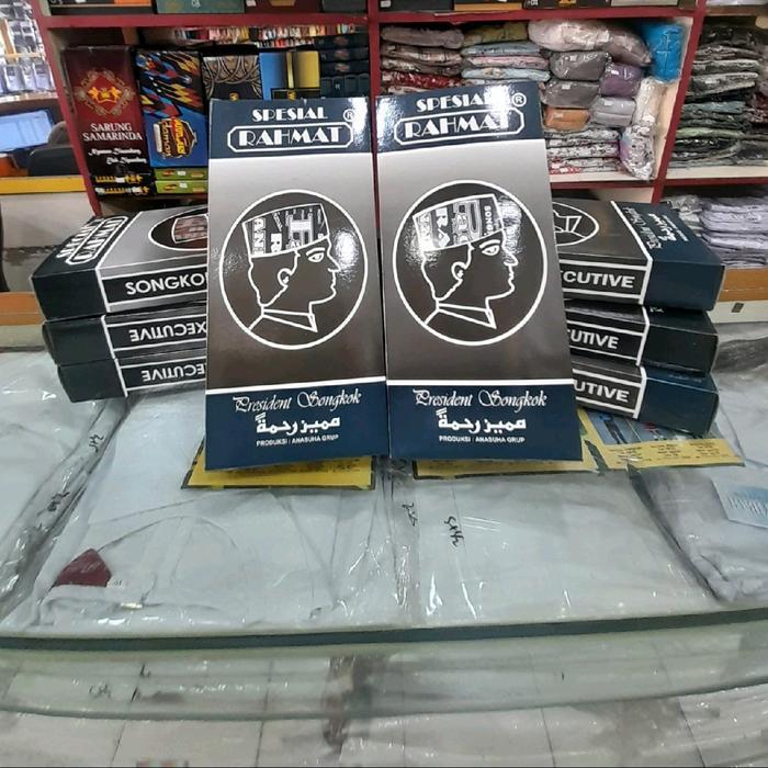 peci hitam ac tinggi 7 songkok hitam merek rahmat