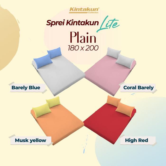 zrf4- Sprei 180 King B2 Kintakun Dluxe Lite 20Cm (5In1) Sarung Bantal Guling [Kamar Rumahku]