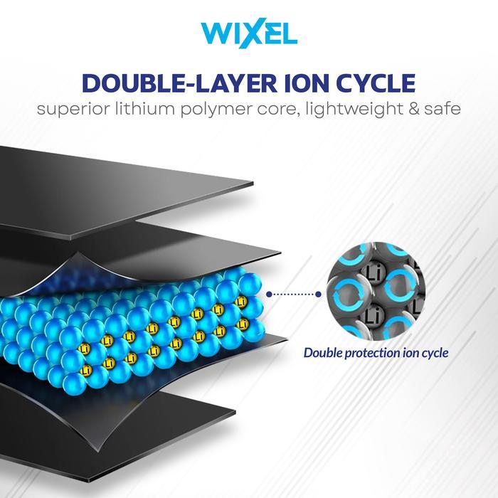1e77- Wixel Baterai Bn53 Compatible For Redmi Note 9 Pro / Note 10 Pro Double Power Real
