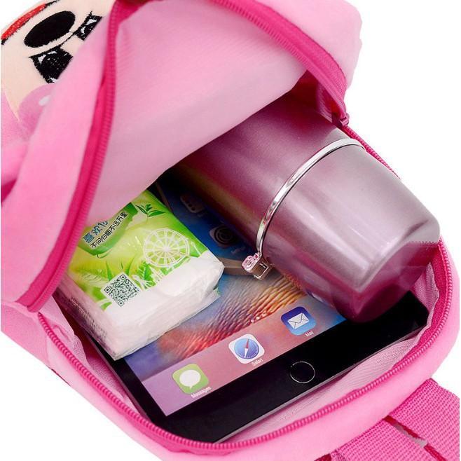 m8v6- Tas Karakter Anak Lucu Bulu Fashion
