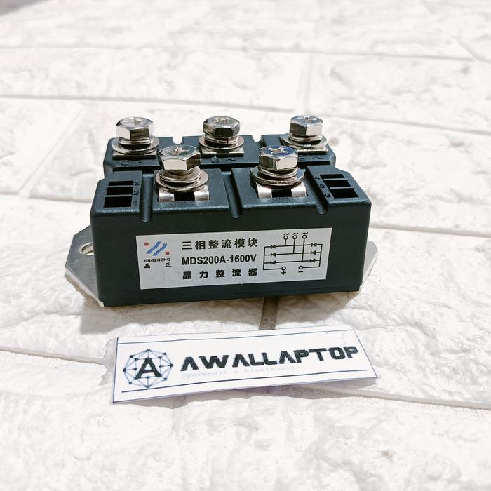 DIODA MDS 100A 200A 300A 400A 1600V DIODE 3PHASE BRIDGE DIODA 3 PHASE