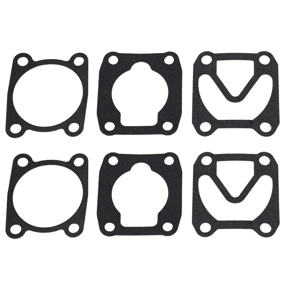 2 Set Air Compressor Cylinder Head Base Valve Plate Gaskets Washers For Air Compressor Power Tool
