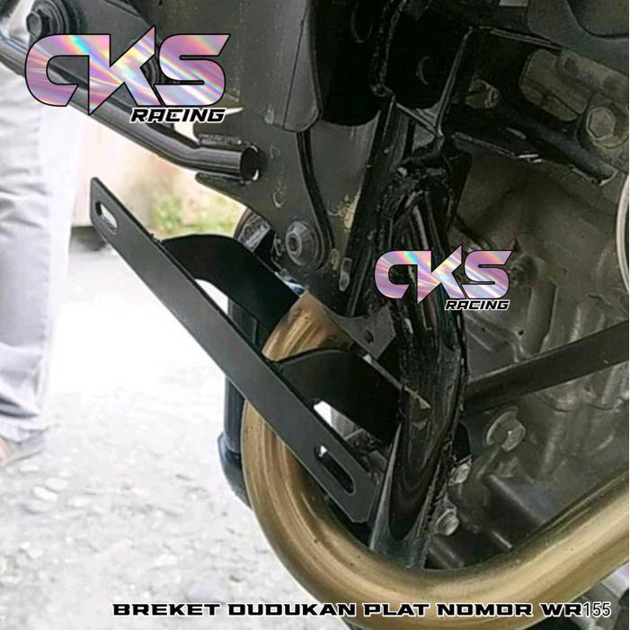 BREKET PLAT NOMOR YAMAHA WR155/DUDUKAN PLAT NOMOR YAMAHA WR155/BREKET PLAT NOMOR WR 155