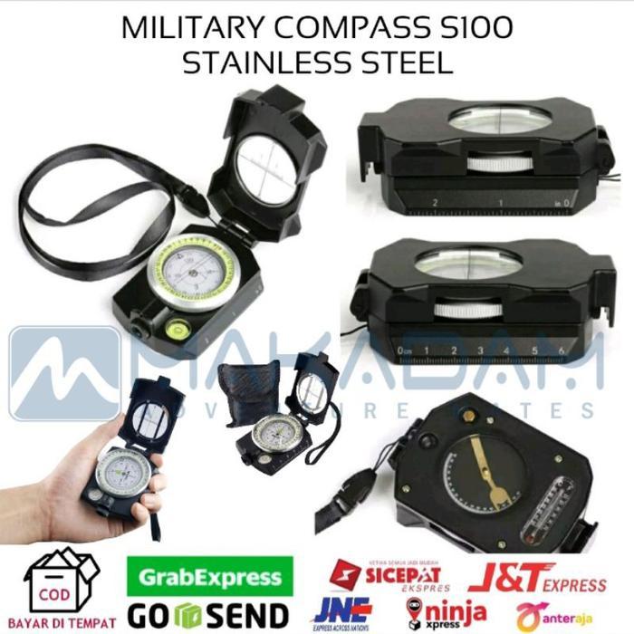Military compass kompas bidik prisma survuval