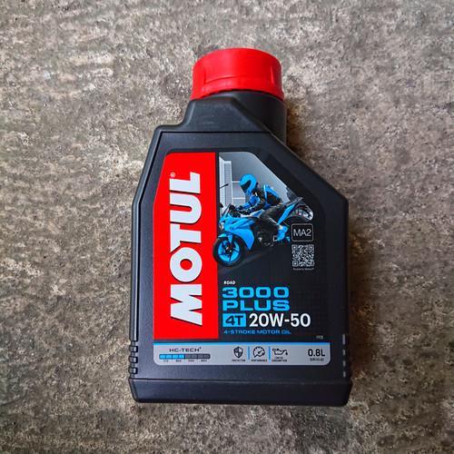 OLI MOTUL 3000 PLUS HI-TECH 4T 800ML/1L 20W/40 ORIGINAL MOTUL