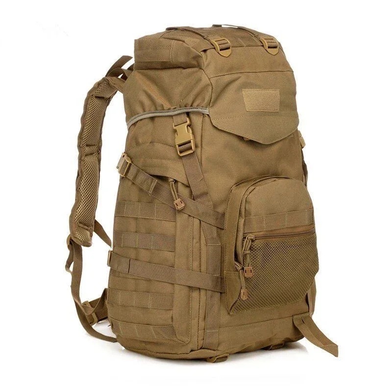 60L Tactical Molle Backpack Hunting Outdoor Bag Rucksack Men Camping Travel Backpack Hiking Sports