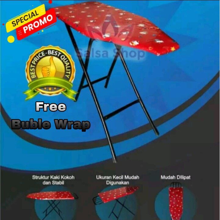 Meja setrika lipat Meja setrika berdiri Meja setrika besi Meja setrika murah Meja setrika termurah M
