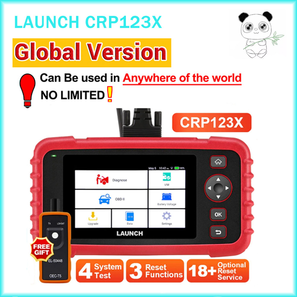 LAUNCH X431 CRP123X Car OBD2 Diagnostic Tools Obd2 Scanner Engine ABS