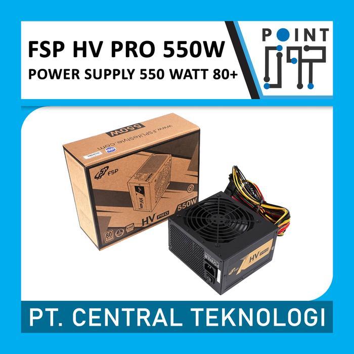 PSU FSP HEXA HV PRO 550 Watt 85+ Power Supply 550W 85+