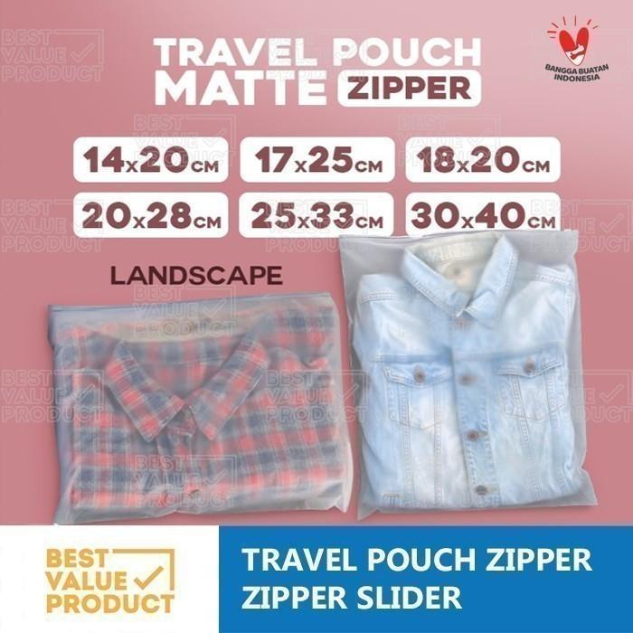 (Pack) Zipper Pouch Bag 35 X 45 Travel Pouch Storage Zipper Slider 35X45 Original