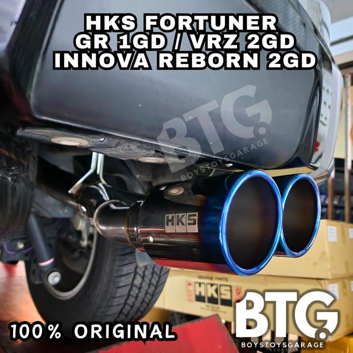 Knalpot HKS Fortuner GR VRZ TRD HKS LegaMax Innova Reborn Plug n Play
