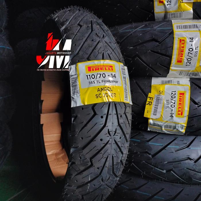 BAN Motor Matic Pirelli Angel Scooter 110/70-14 Vario Aerox PCX Lexi