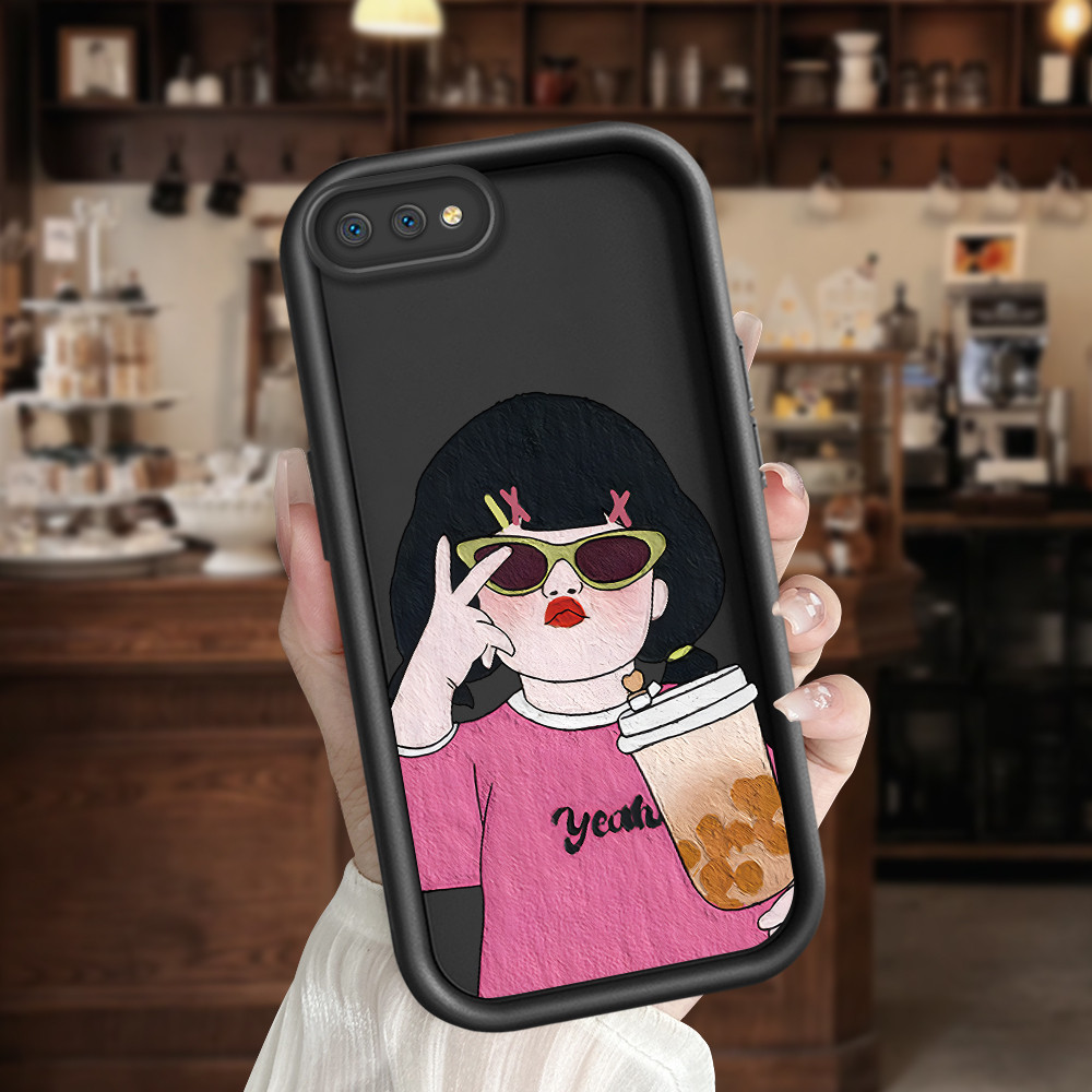 Casing Hp Untuk Realme C2 Case Kesing Protect Phone TY DLJ C8-2517 Boneka lucu