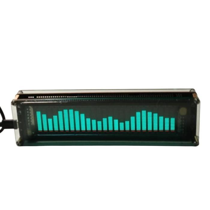 Import Ak2515 Vfd Stereo Mic Music Audio Spectrum 15 Level Indicator Vu Meter Pickup Rhythm Light