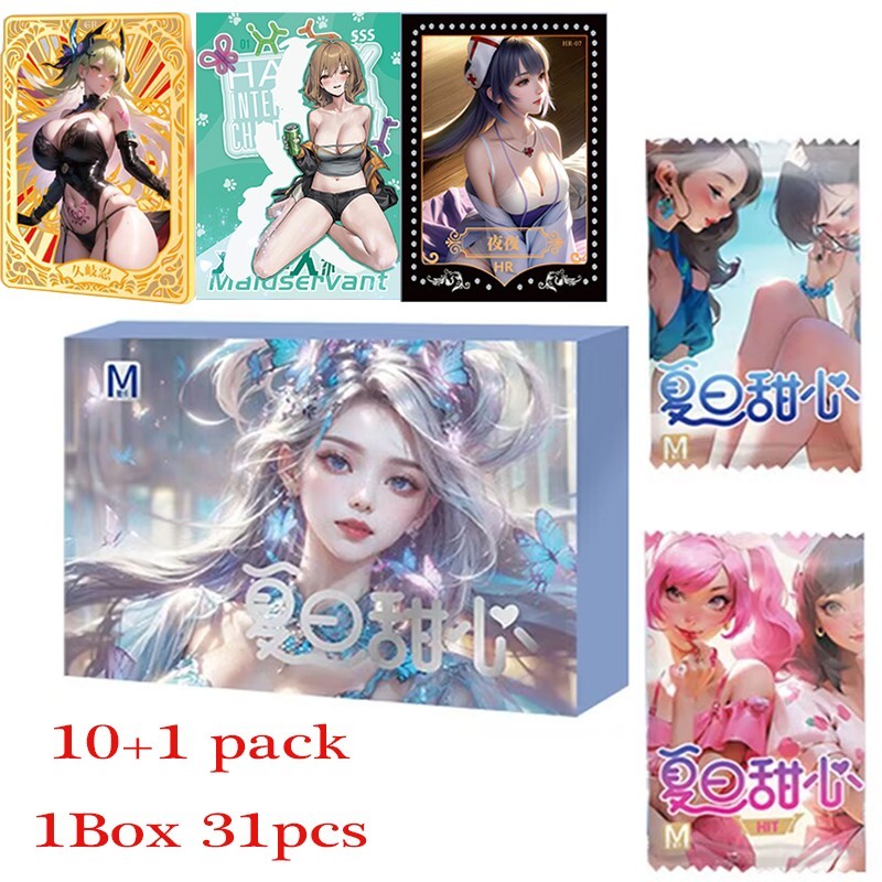 Summer Sweetheart Rare Touch Pinch Cards Game Girl Party Swimsuit Bikini Feast Booster Box Doujin To