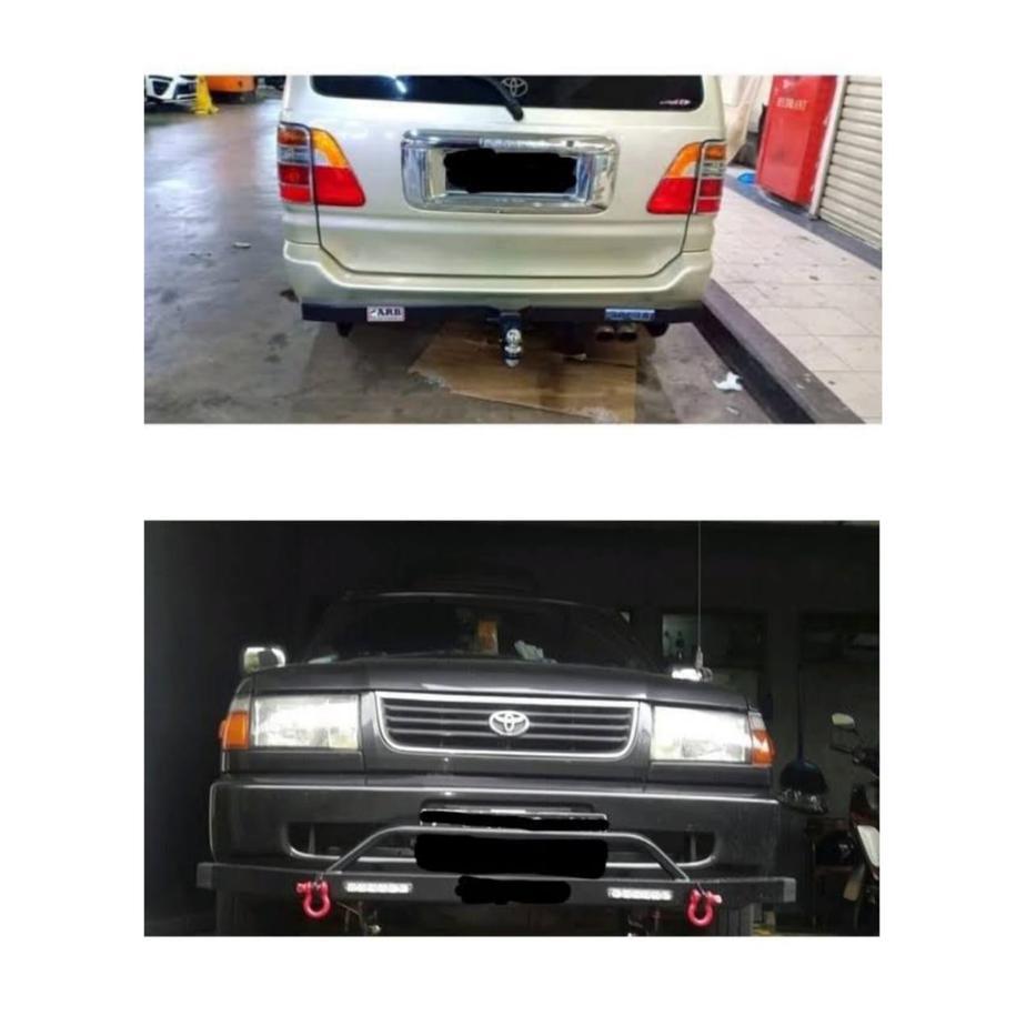 Paket Tanduk Depan+Towing ARB Belakang untuk Mobil Kijang Lgx
