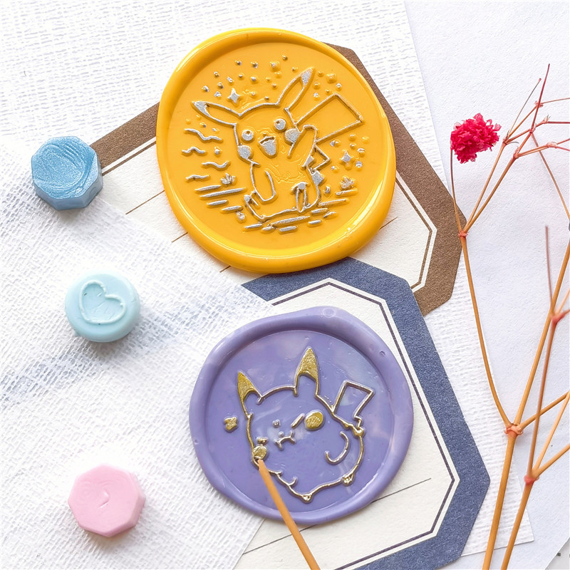 Animals seal wax stamp movie sealing wax stamps Exquisite Paint Wax Stamp DIY Ancient Seal Retro Sta