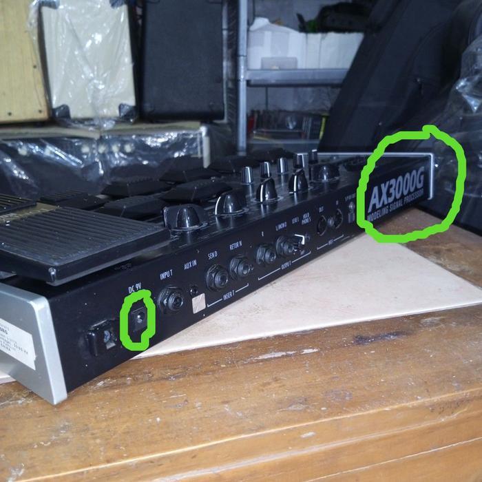 Ac Adapter Buat Korg Ax3000G Modeling Signal Processor Efek Gitar Effect Guitar Ready