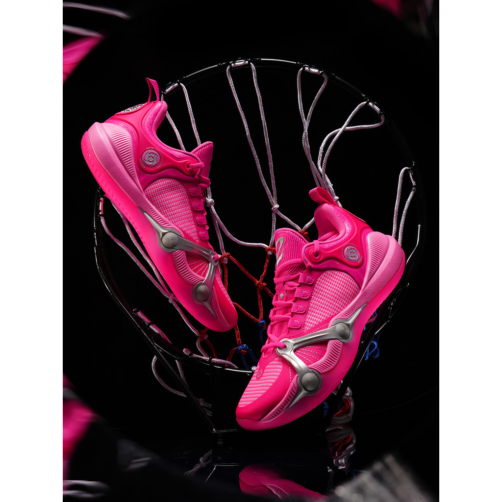 Rigorer Bp1 'Kaleidoscope' Basketball Shoes Men Low Top Wear-Resistant Non-Slip Professional Actual