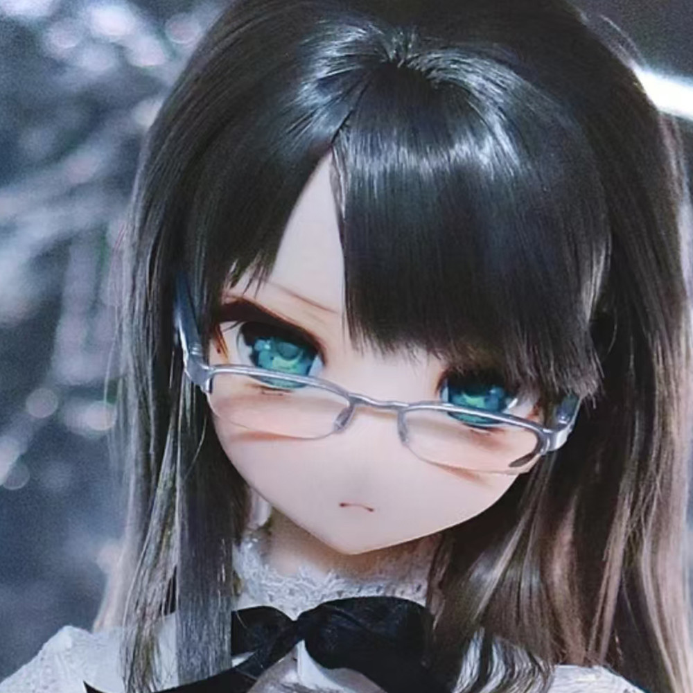 Anime Head 1/3 BJD Doll Head No Makeup Anime Girl Resin Material DIY Doll Head No Makeup Doll