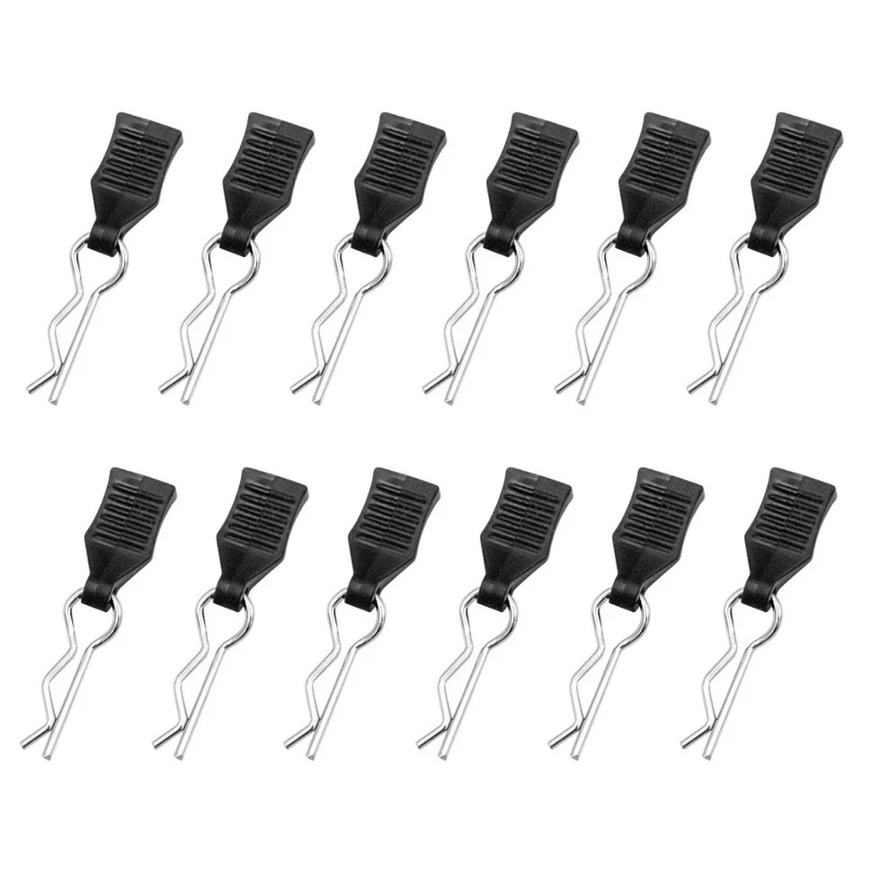 Scy 16101 16102 Mjx 16208 16209 16210 M001 Hbx 16889 12Pcs Body Shell Clip Pin With Fixing Mount