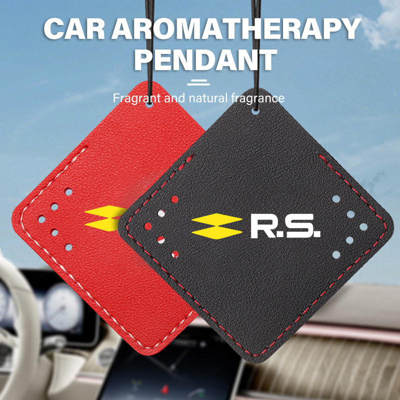 Car Air Freshener Tablets Hanging Rearview Mirror Aromatherapy Pendant For Renault Cupra Ibiza RS