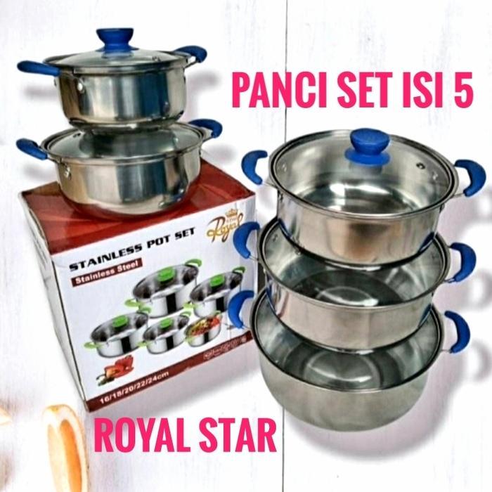 panci set Panci stainless panci serbaguna Panci sayur panci bandung