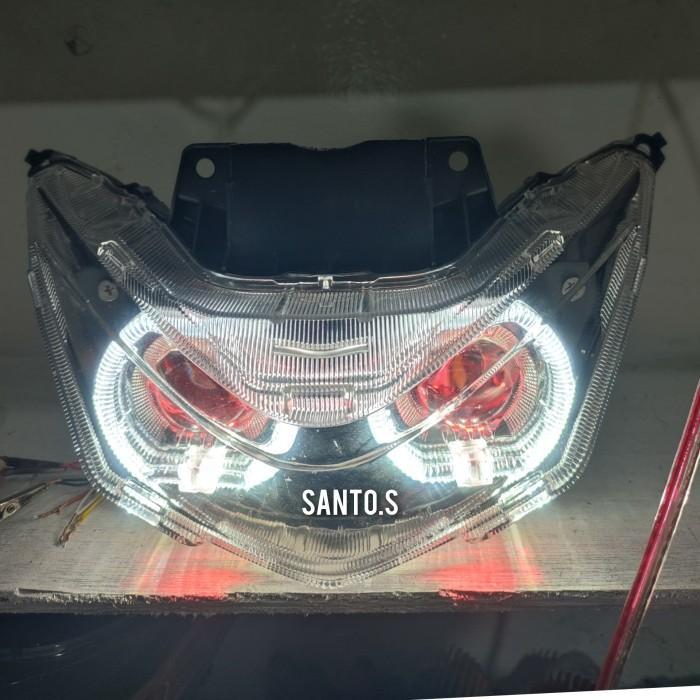 Lampu Beat Deluxe Biled Dabel Beat Deluxe 2020-2023 Custom Lampu