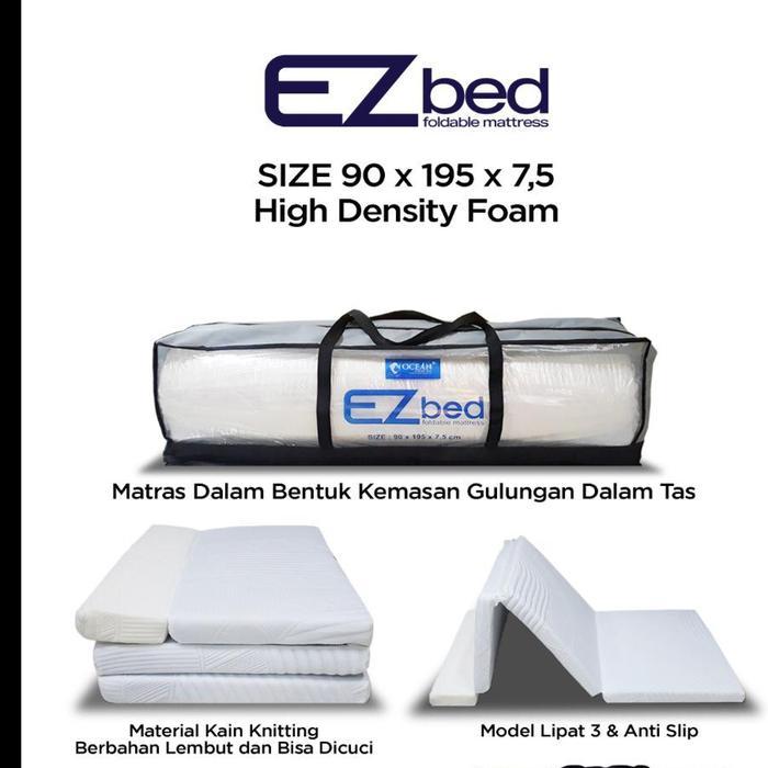 IFY (IMPORT) KASUR LIPAT FOLDING BED MATRAS EZ BED OCEAN TERMURAH TERLARIS