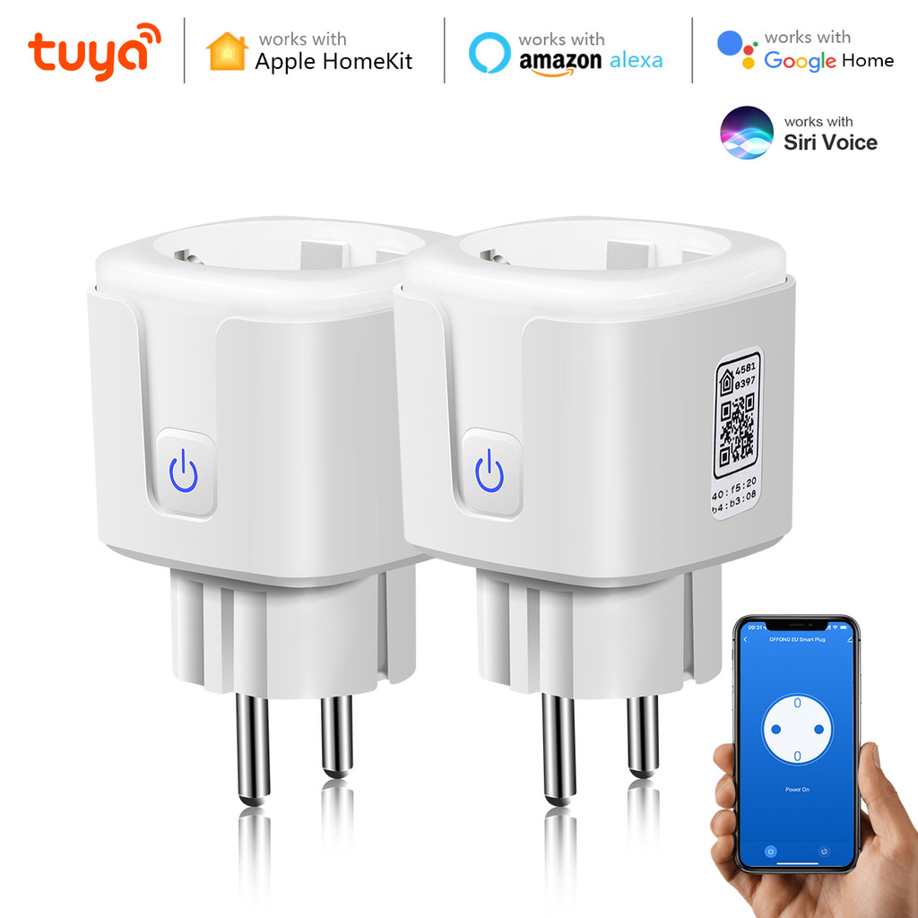 Home Smart Socket Homekit Tuya Smart Life WIFI Control EU Plug