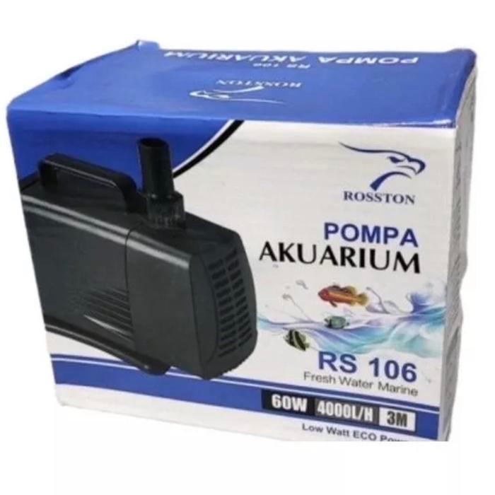 Ready- Mesin Rosston Rs-106 Rs106 Mesin Pompa Kolam & Akuarium Roston Rs 106 -Gratisongkir