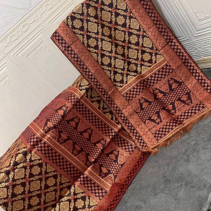 Kain Songket/ Tenun Mesin ( Palembang )