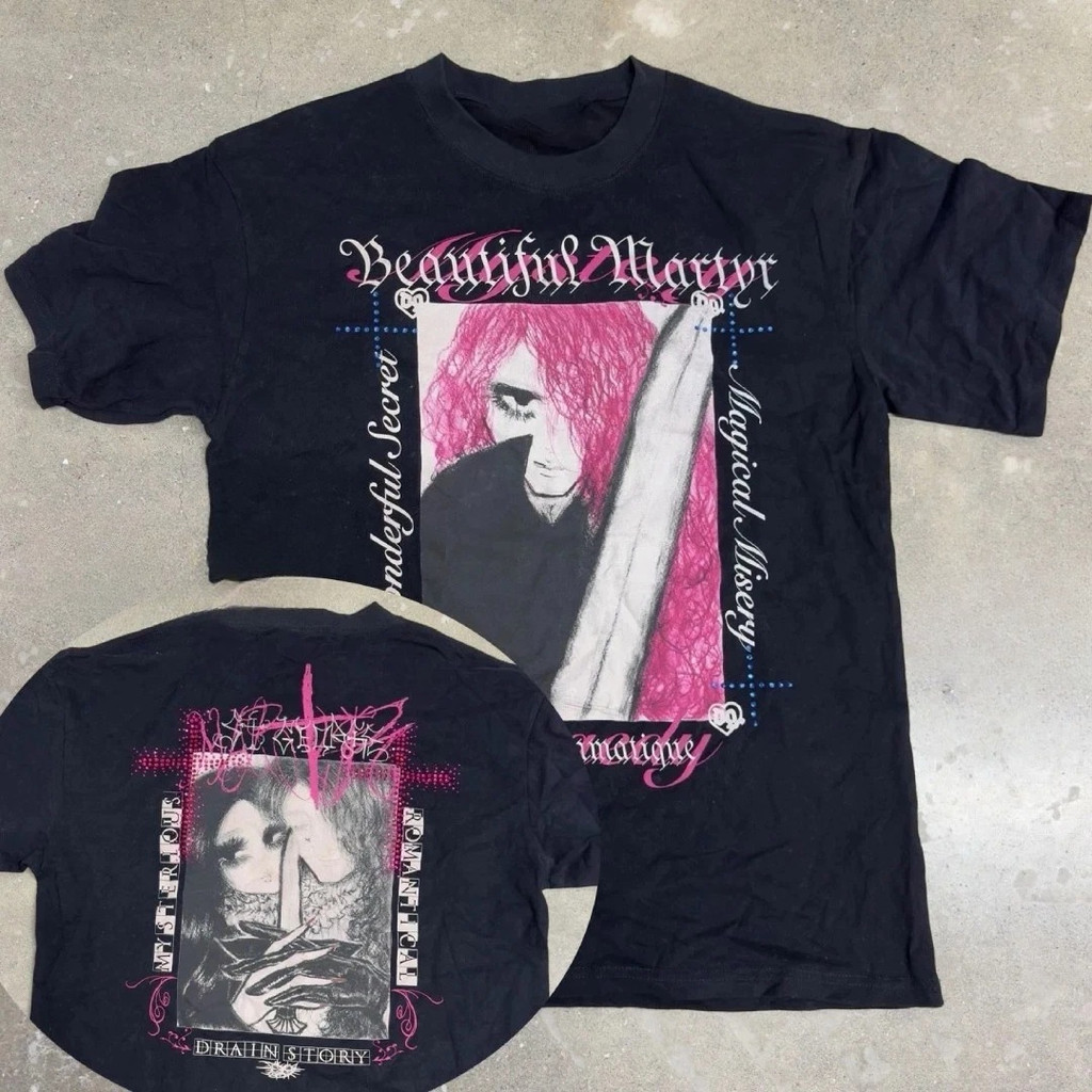 Reprint Gildan -Bladee Drain Gang Martyr Tour 2026 Drain Story Shirt Fans Gift High-end Luxury Is