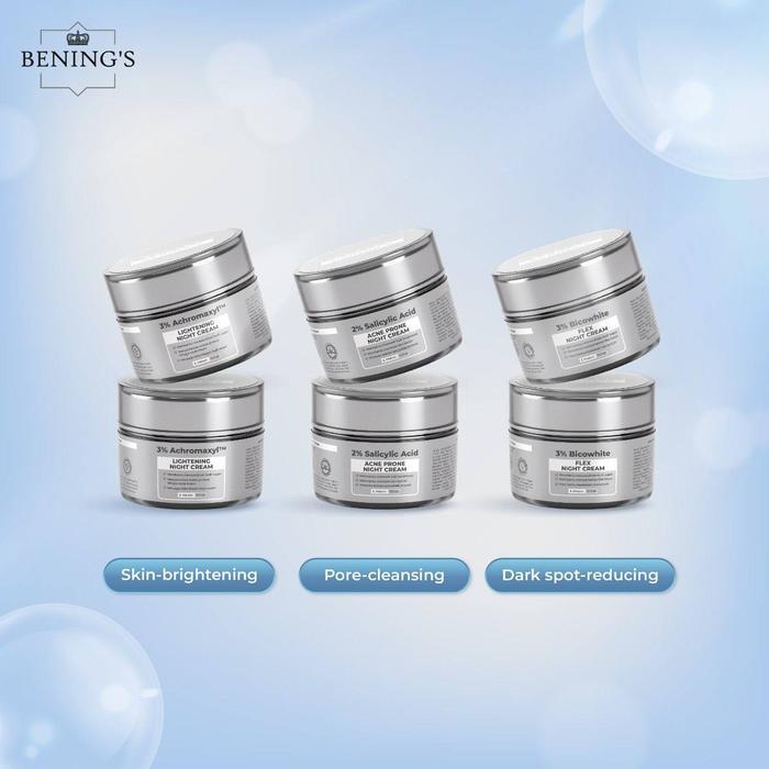 07f1- Bening Skincare Dr Oky Pratama Benings Acne Night Cream Krim Malam Untuk Perawatan