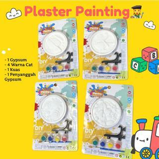 Stok Baru Mainan mewarnai Gypsum 3D Gypsum Painting