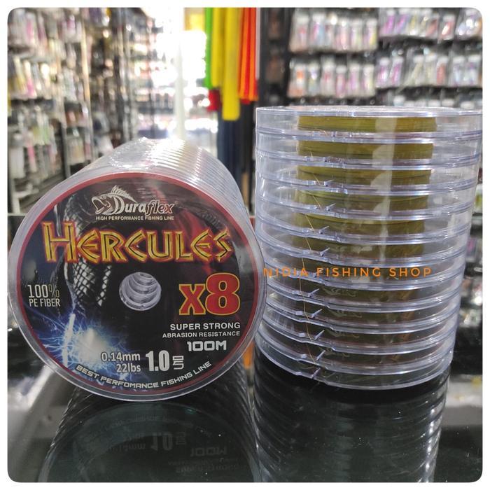 wkgw- Senar Pancing Senar Pe Duraflex Hercules X8 Multicolor