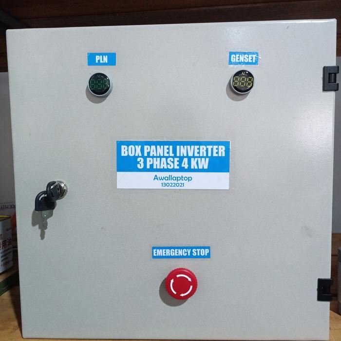 BOX PANEL SAKO 4KW INVERTER 3PHASE MOTOR VFD 4KW FULL PROTECTION