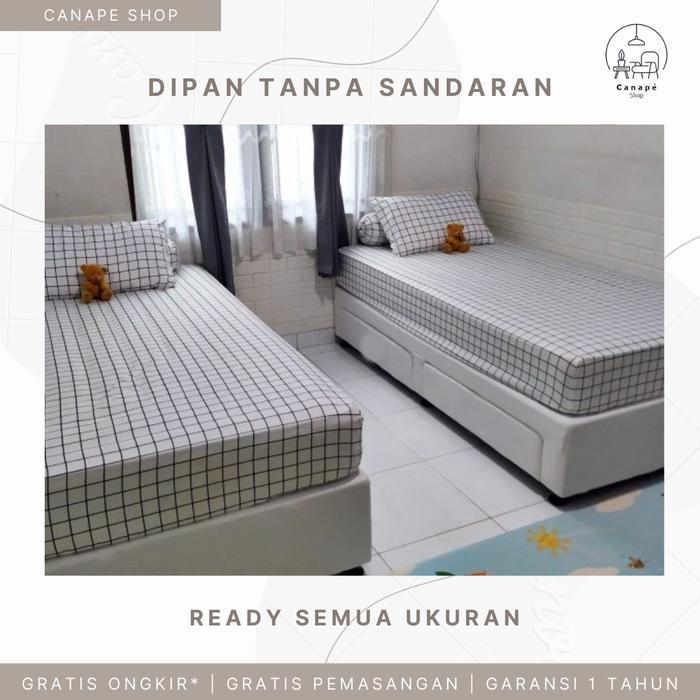 Paket Dipan & Kasur Ranjang Tempat Tidur Nimalis Divan & Kasur Gratis Ongkir Bandung Cimahi