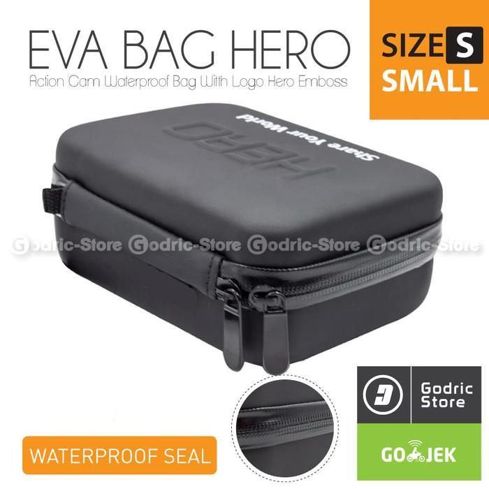 GAYALens- Tas Eva Waterproof Small Case Universal Pu Bag Kecil Kamera Aksi Untuk Dji Osmo 5