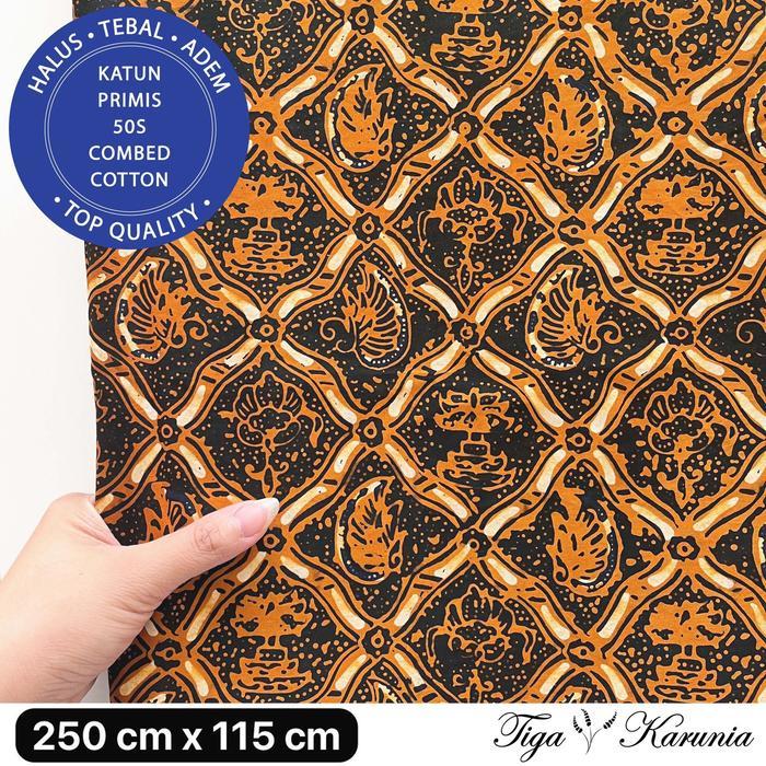 ORIGINAL Kain Batik Cap Tulis Kombinasi Premium Solo Sidomukti Sogan KATUN PRIMIS READY STOCK