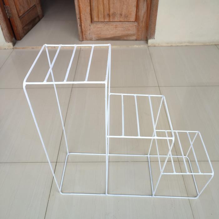Standing Pot 3 Susun/ Standing Pot Besi/ Standing Pot Tanaman Original