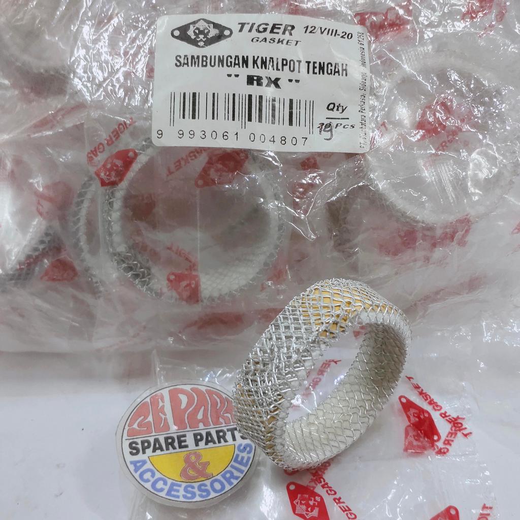 Paking knalpot tengah RX - Paking sambungan knalpot RX King