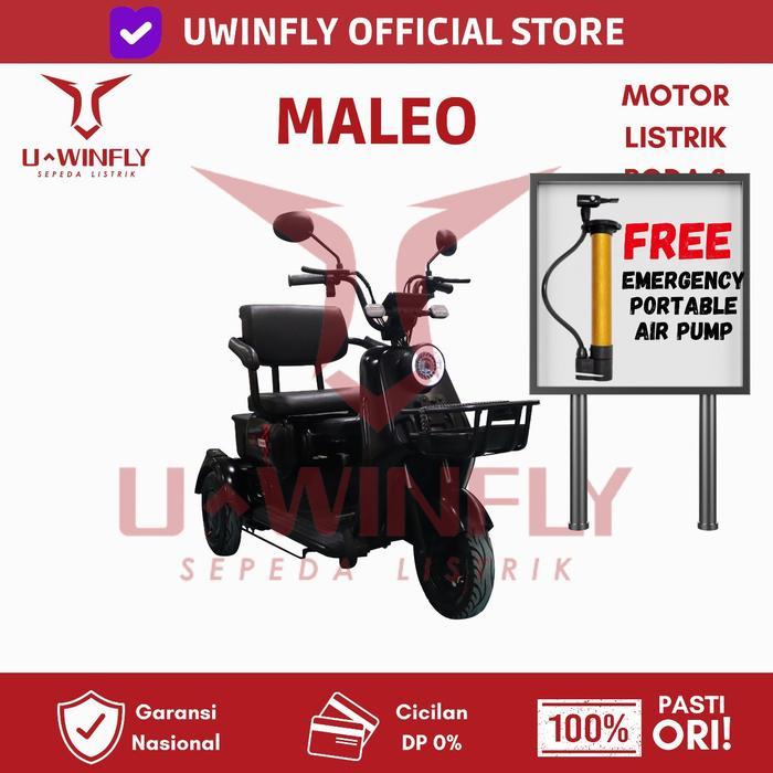 SEPEDA MOTOR LISTRIK UWINFLY MALEO GARANSI RESMI