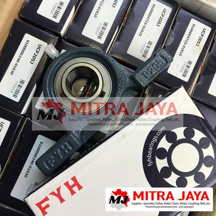 Paling Laris Ucp 205 Fyh Jepang 25 Mm Pillow Block 25Mm Mili Lahar Bearing Duduk Terlaris