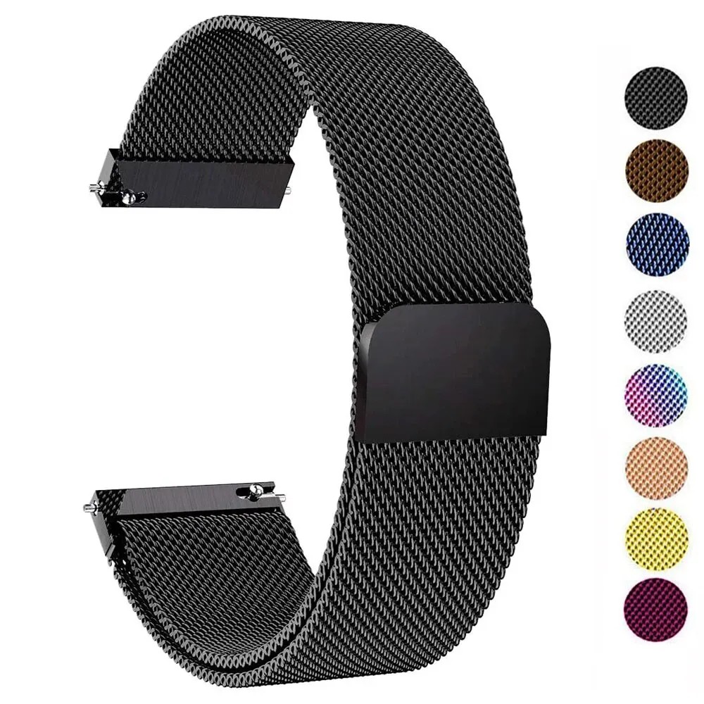22Mm 20Mm Strap For Samsung Galaxy Watch 7 6 5 4 Band Magnetic Bracelet For Samsung Watch Classic 42