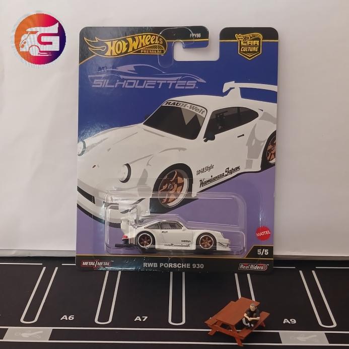 Ready Hot Wheels Premium Rwb Porsche 930 White Silhouettes Series - Hotwheels