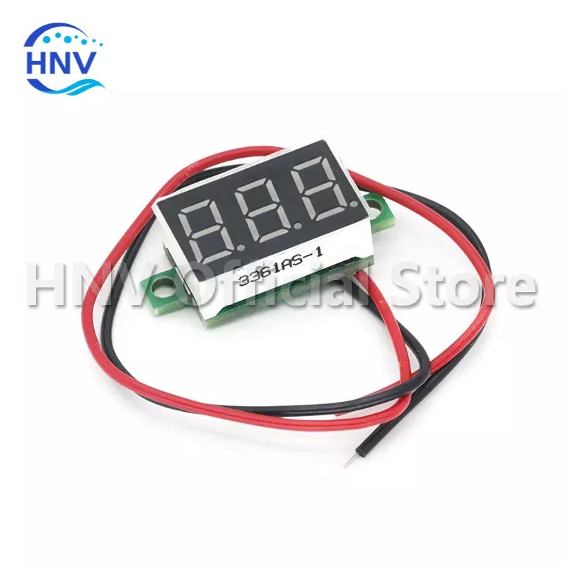 0.36 Inch Dc 4.7-32V 2 Wires Mini Digit Display Voltmeter Mini Led Digital Panel Volt Voltage Meter